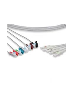 Spacelabs Compatible ECG Leadwire 5 Leads Pinch