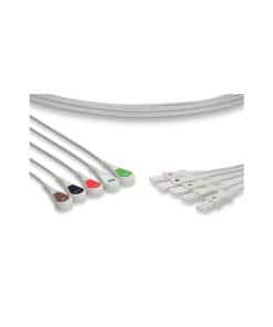 ECG Leadwire 5 Leads Snap