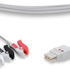 Datex Ohmeda Compatible ECG Leadwire  3 Leads Pinchs