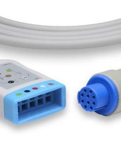 Datex Ohmeda Compatible ECG Trunk Cable 5 Leads