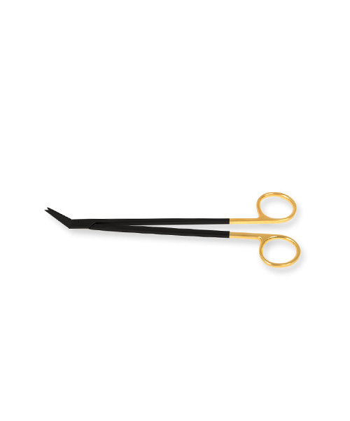 De-Bakey Potts Smith Scissors(Gold & Black,)